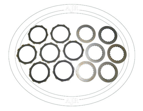Clutch and disc set