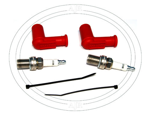 CHAMPION doble spark plug and tap