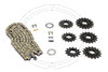 Sprocket set 13T to 18T TSS with chain